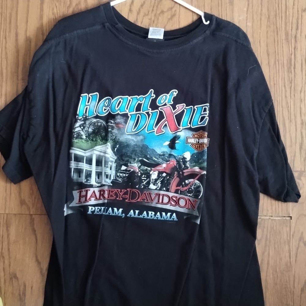 Heart of Dixie Harley Davidson shirt
